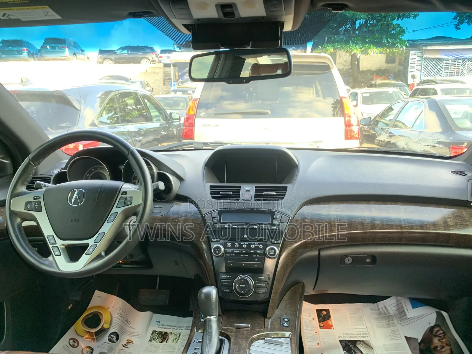 Acura MDX Advance Package SUV AWD (3.7L 6cyl 6A) 2013 White