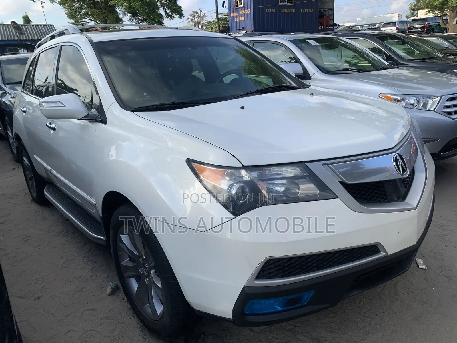 Acura MDX Advance Package SUV AWD (3.7L 6cyl 6A) 2013 White