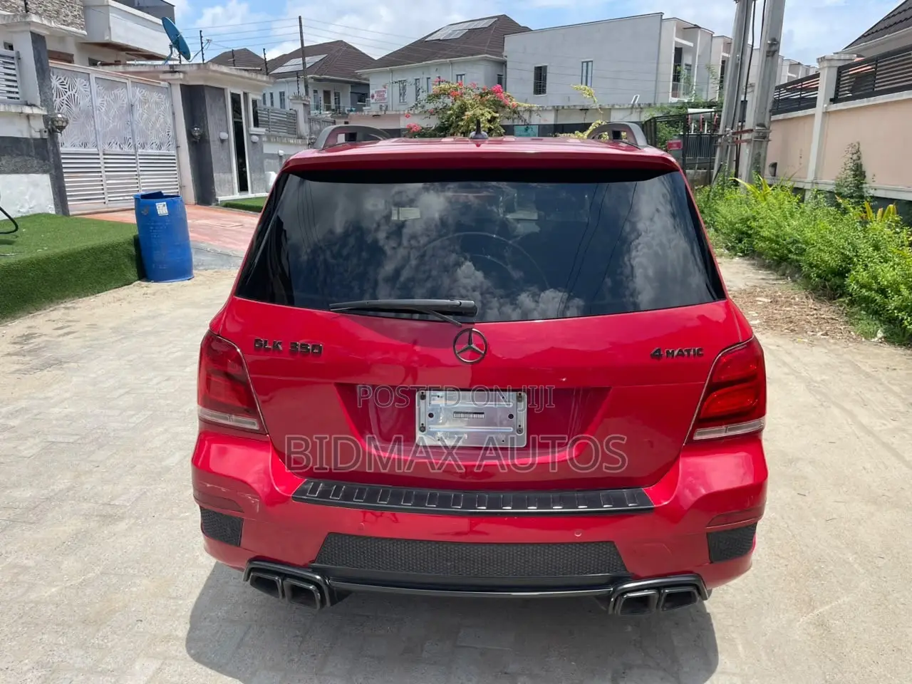 Mercedes-Benz GLK-Class 350 4MATIC 2014 Burgundy