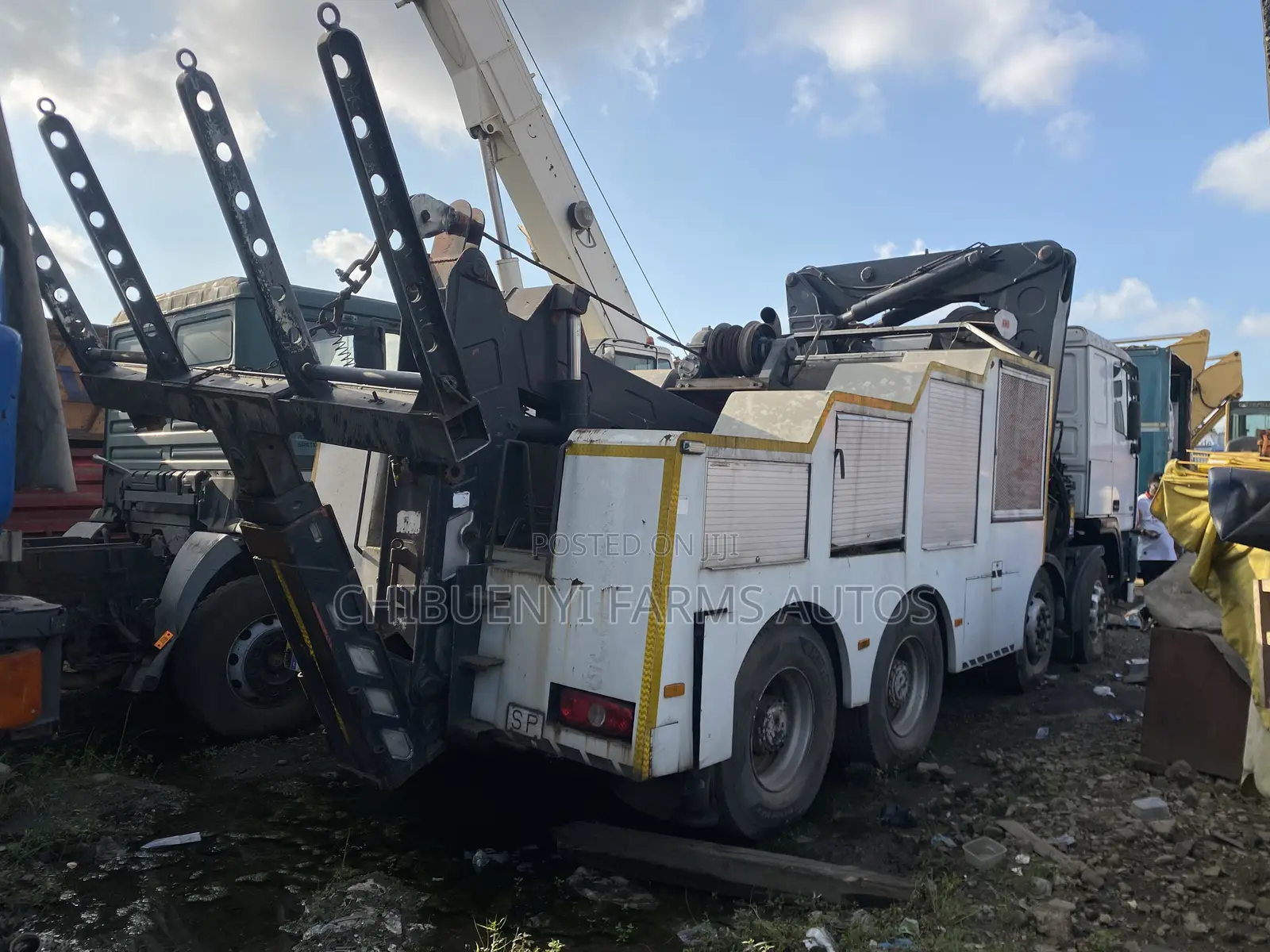 DAF-95 Towing Wrecker + 25tons Hyiab