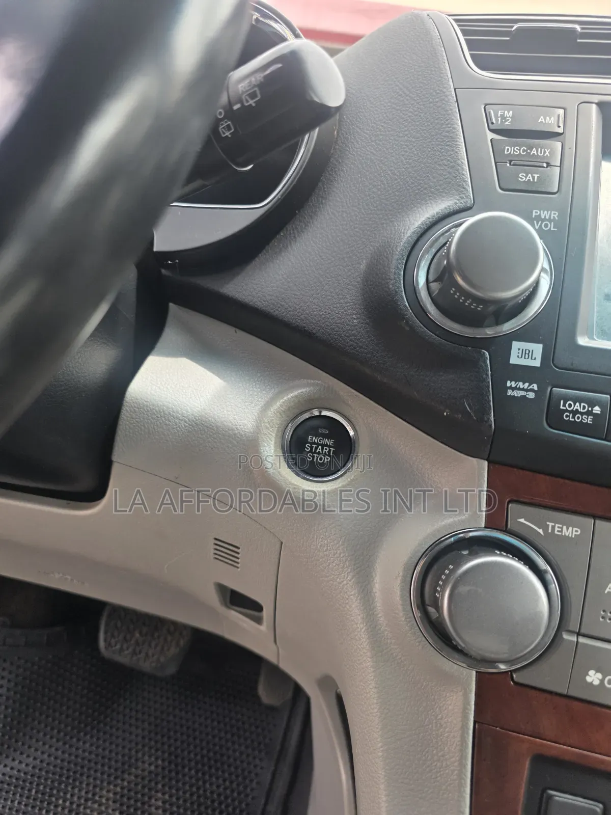 Toyota Highlander Limited 3.5l 4WD 2013 Black