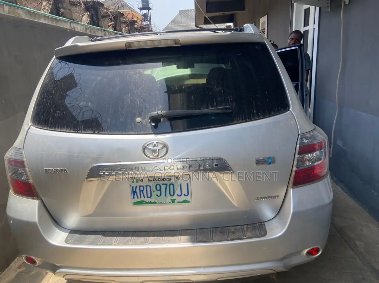 Toyota Highlander Hybrid 2008 Silver