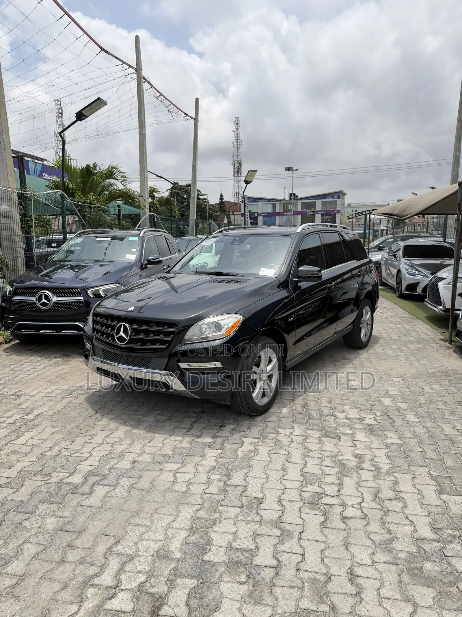 Mercedes-Benz M Class ML 350 4Matic 2012 Black