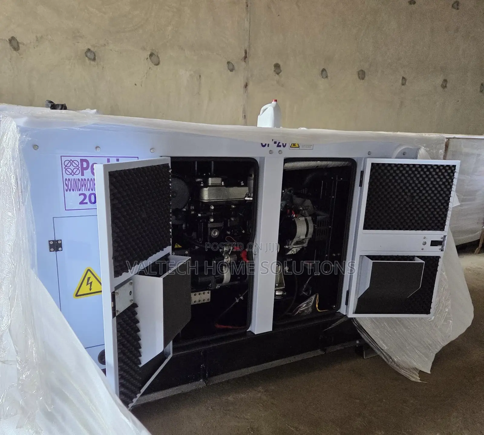 20KVA Perkins Soundproof Diesel Generator – 100% Copper Coil