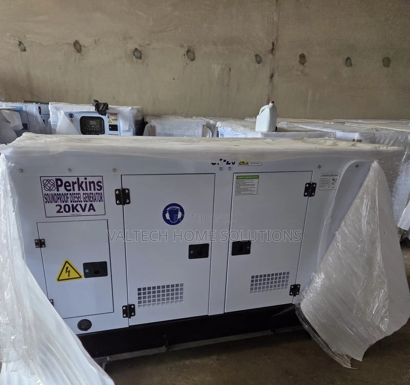 20KVA Perkins Soundproof Diesel Generator – 100% Copper Coil