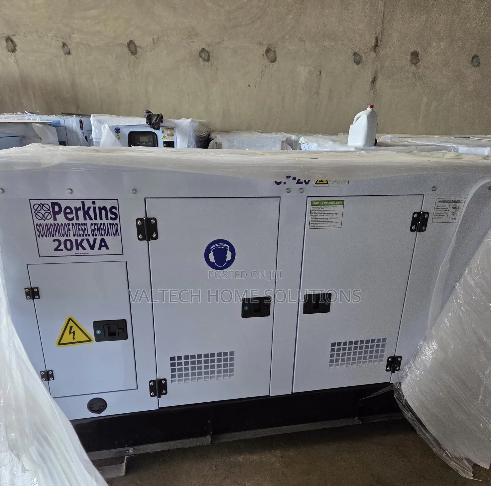 20KVA Perkins Silent Diesel Generator – Complete Copper Coil