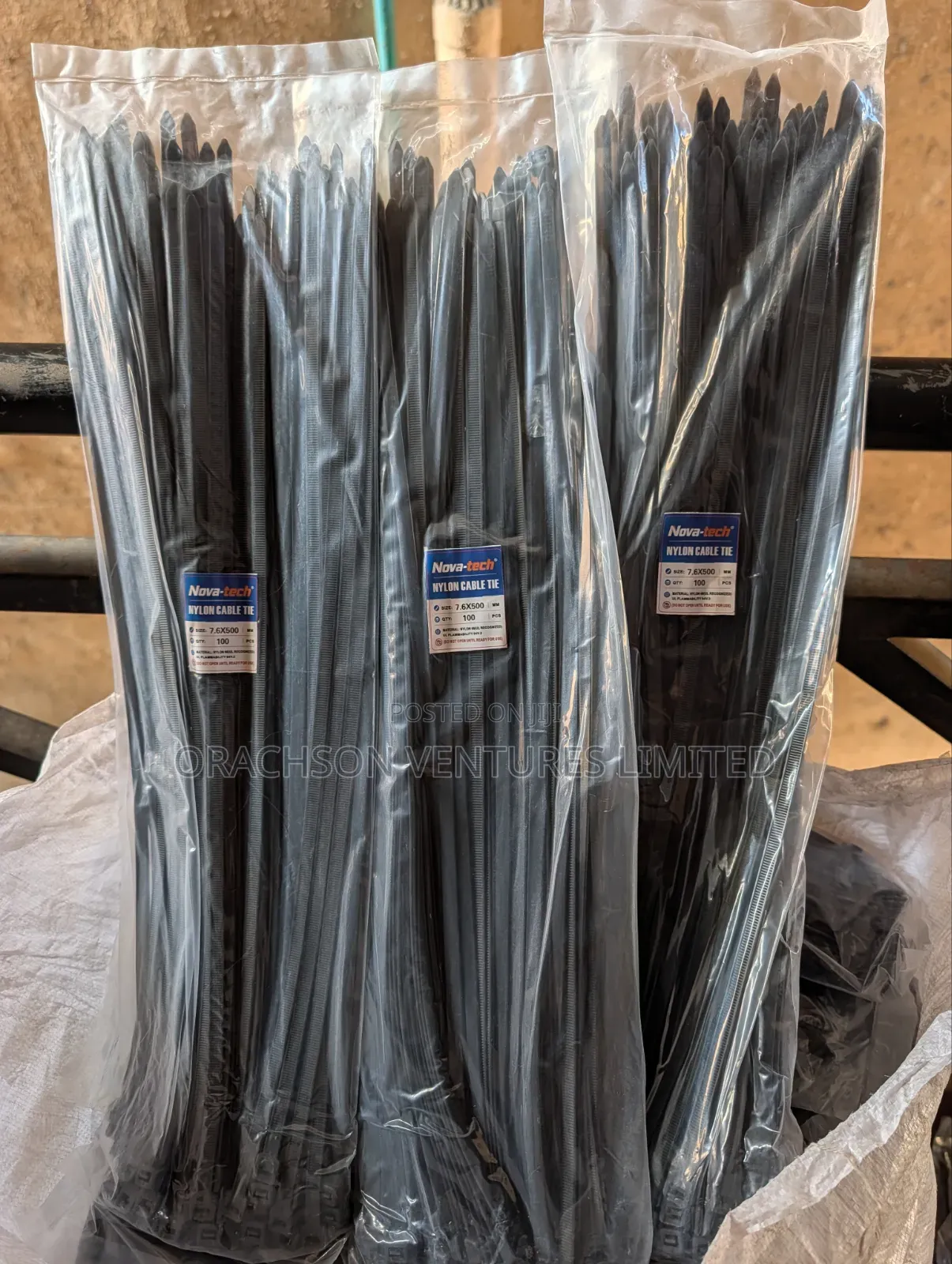 Quality Novatech Cable Belts/Ties
