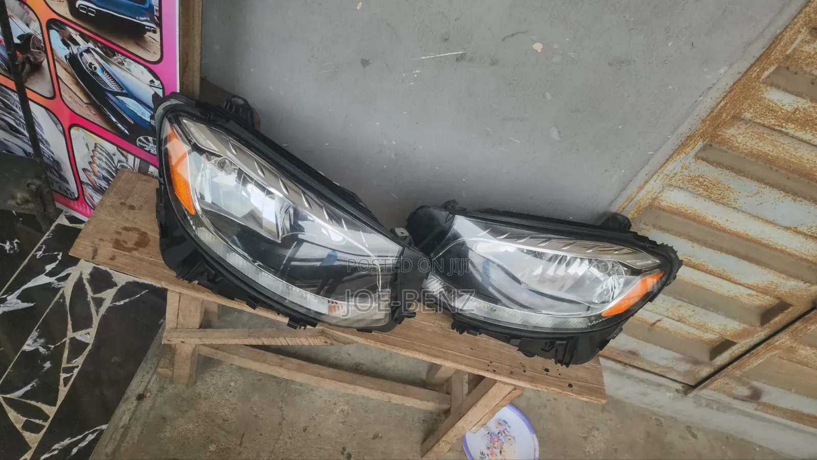 Glc300 2017 Headlight Upgrade to an Led Intelligence Headlight