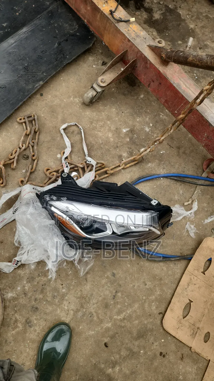 Glc300 2017 Headlight Upgrade to an Led Intelligence Headlight
