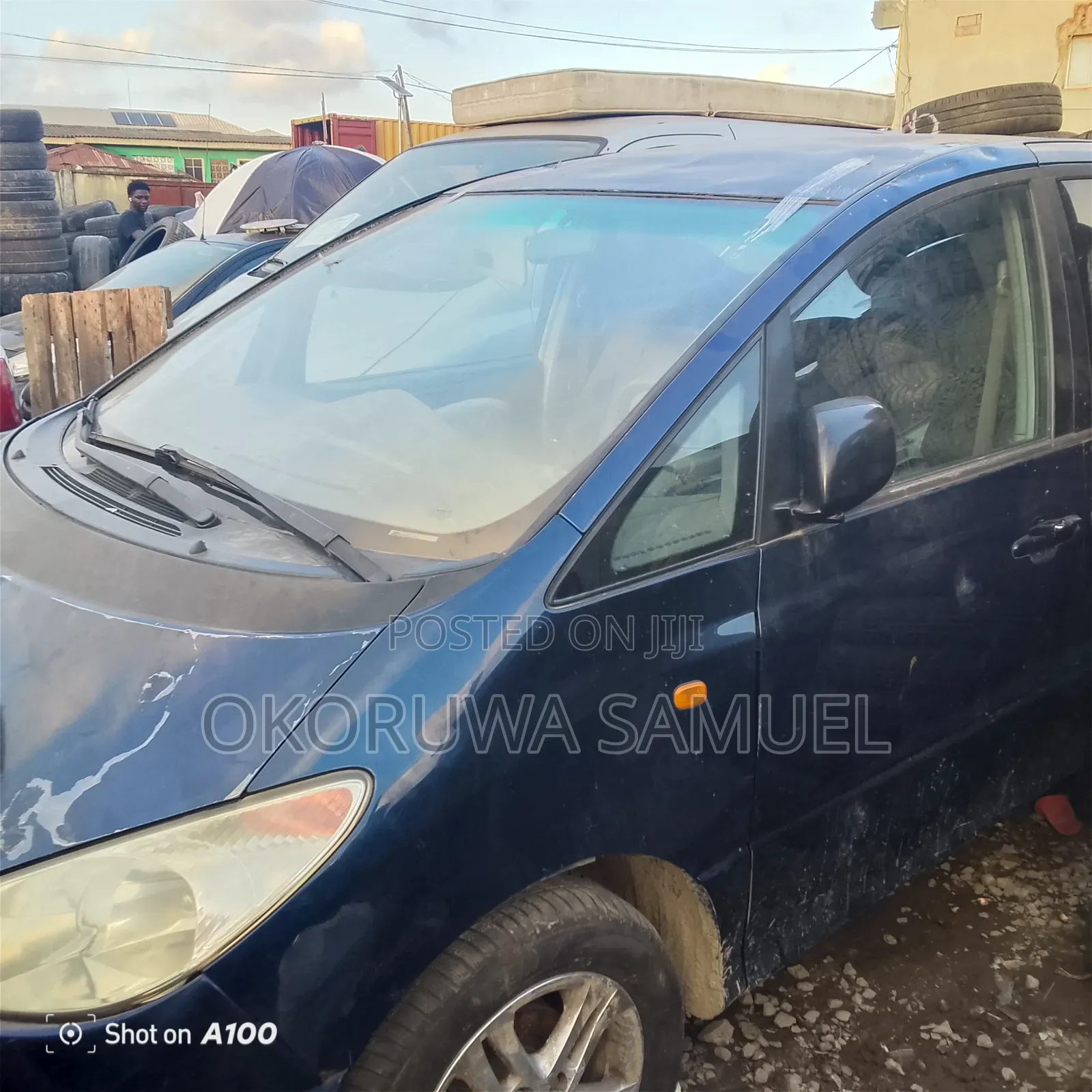 Toyota Previa 2001 Blue