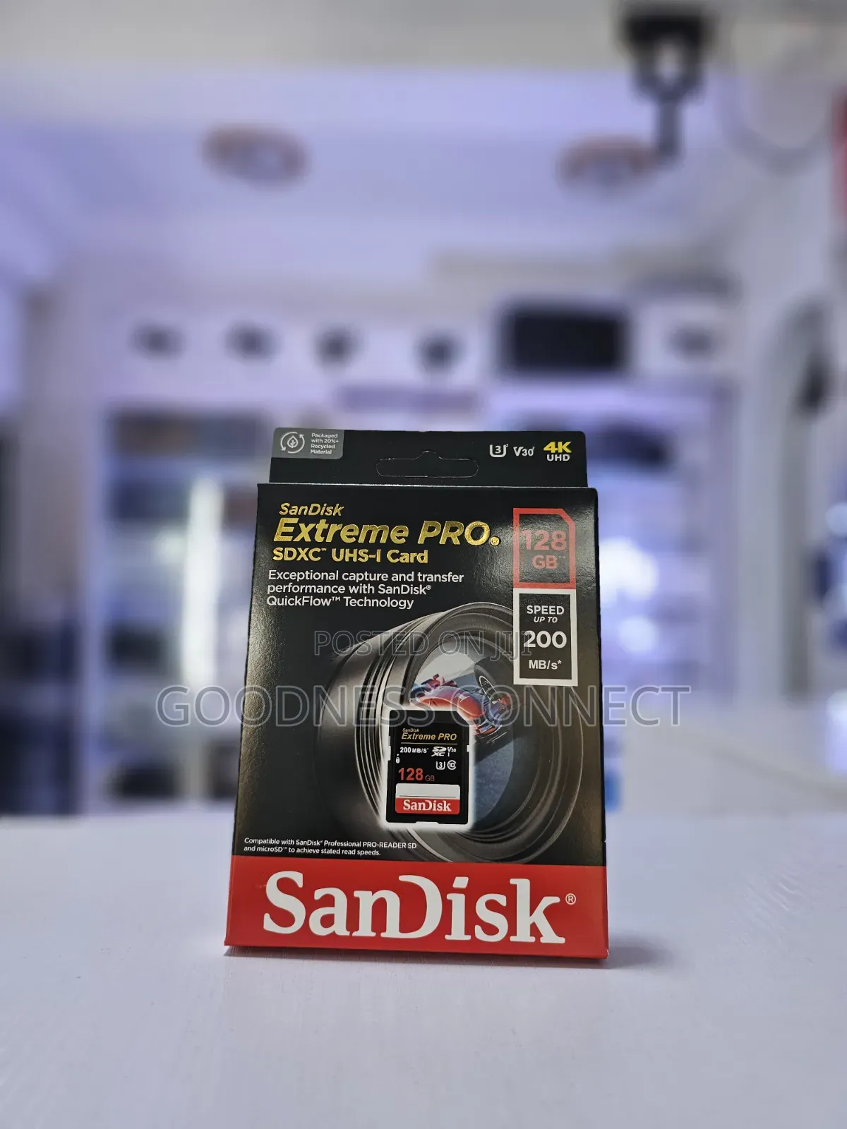 Sandisk Extreme Pro SD 128GB Memory Card