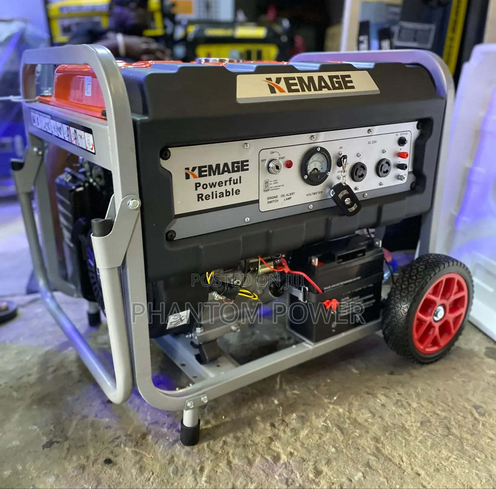 10kva Kemage KM11000E2R 100% Copper Wire [Remote Start] Generator Set