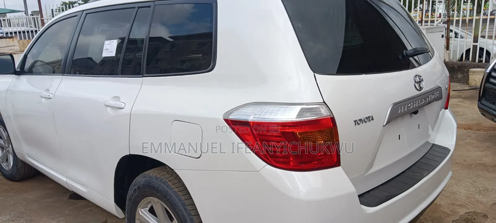 Toyota Highlander Sport 4x4 2009 White