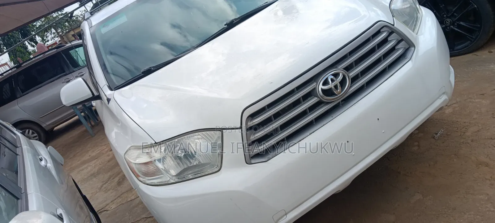 Toyota Highlander Sport 4x4 2009 White
