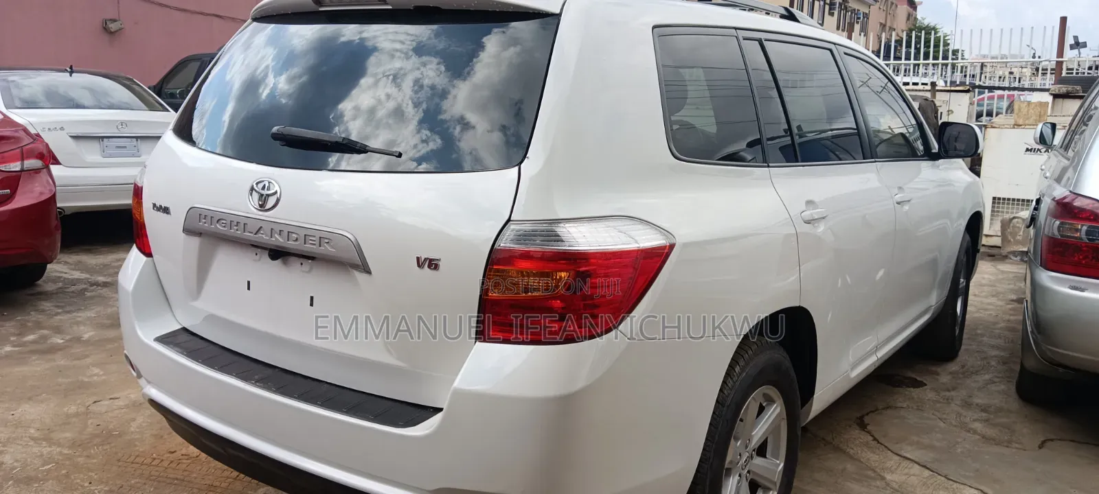 Toyota Highlander Sport 4x4 2009 White
