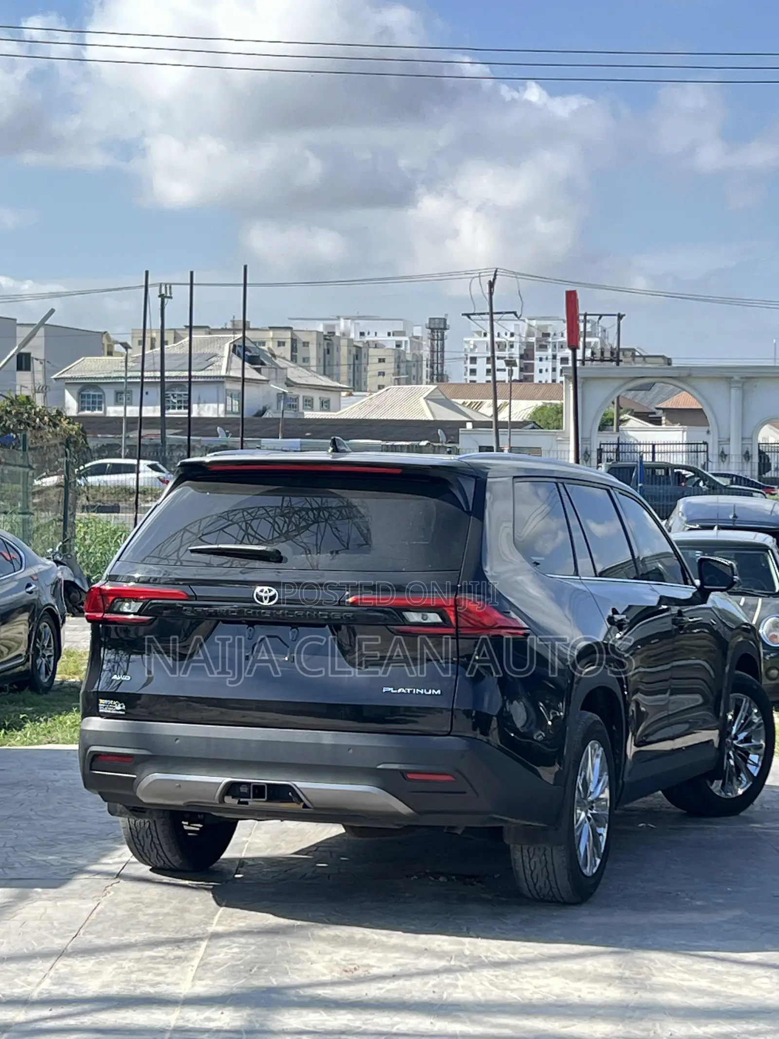 Toyota Grand Highlander Platinum AWD 2024 Black