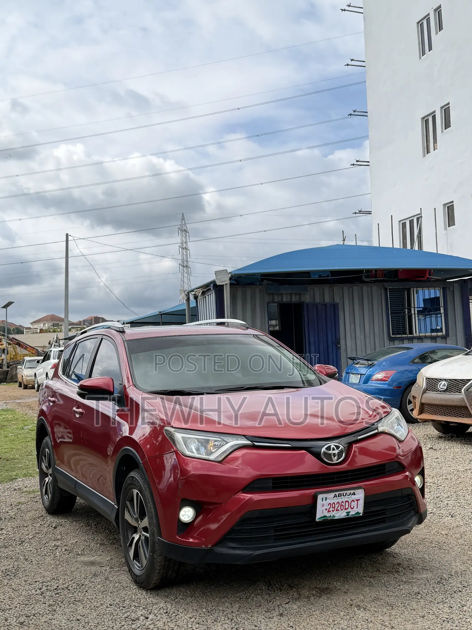 Toyota RAV4 XLE AWD (2.5L 4cyl 6A) 2016 Red