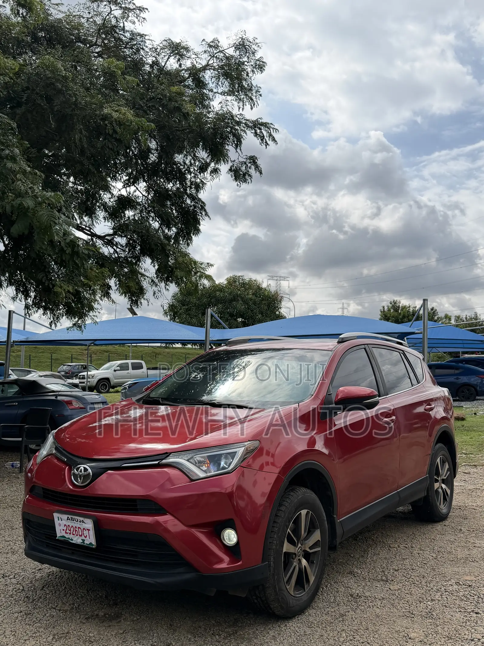 Toyota RAV4 XLE AWD (2.5L 4cyl 6A) 2016 Red