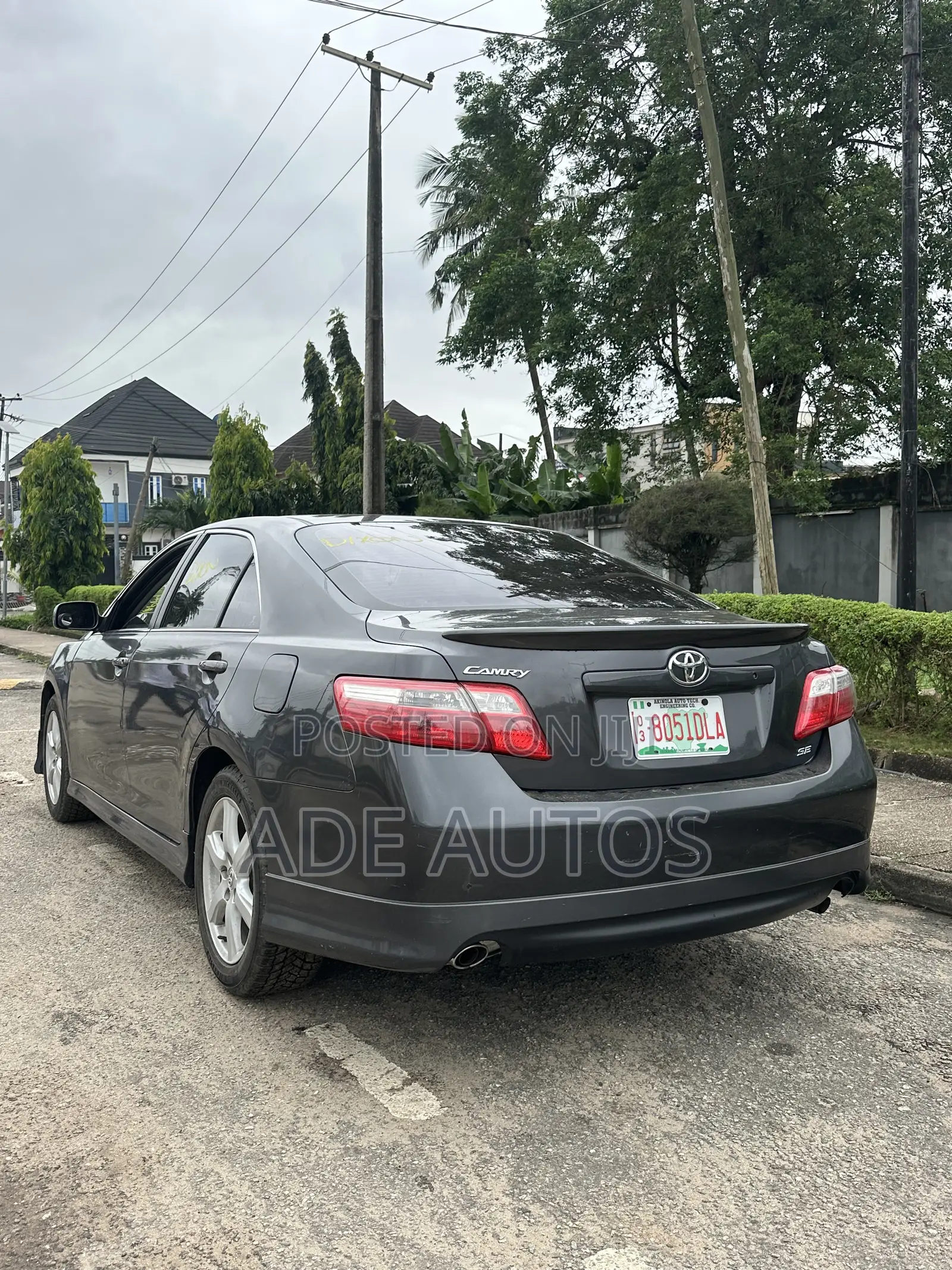 Toyota Camry SE V6 4dr Sedan (3.5L 6cyl 6AM) 2008 Gray