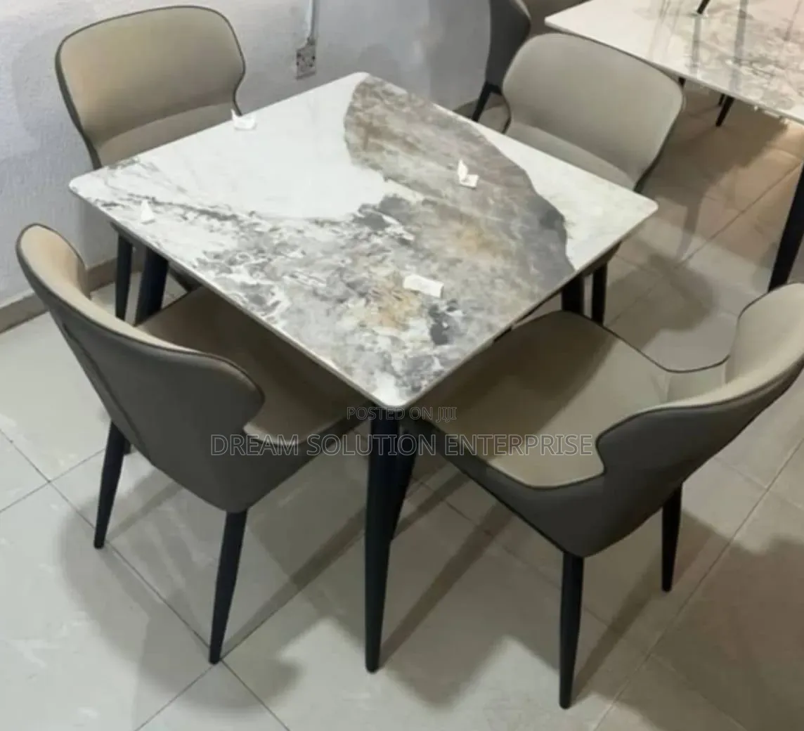 Quality Imported Four Seater Square Dinning Table With Chairs