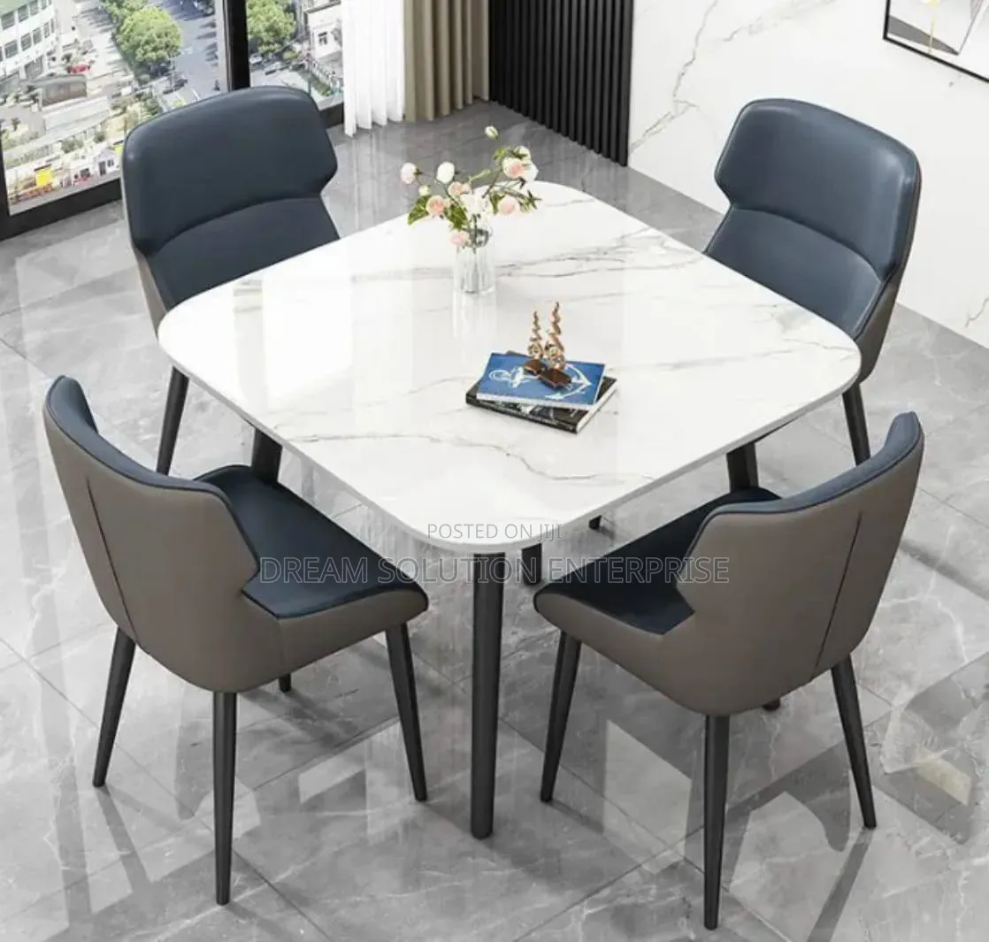 Quality Imported Four Seater Square Dinning Table With Chairs