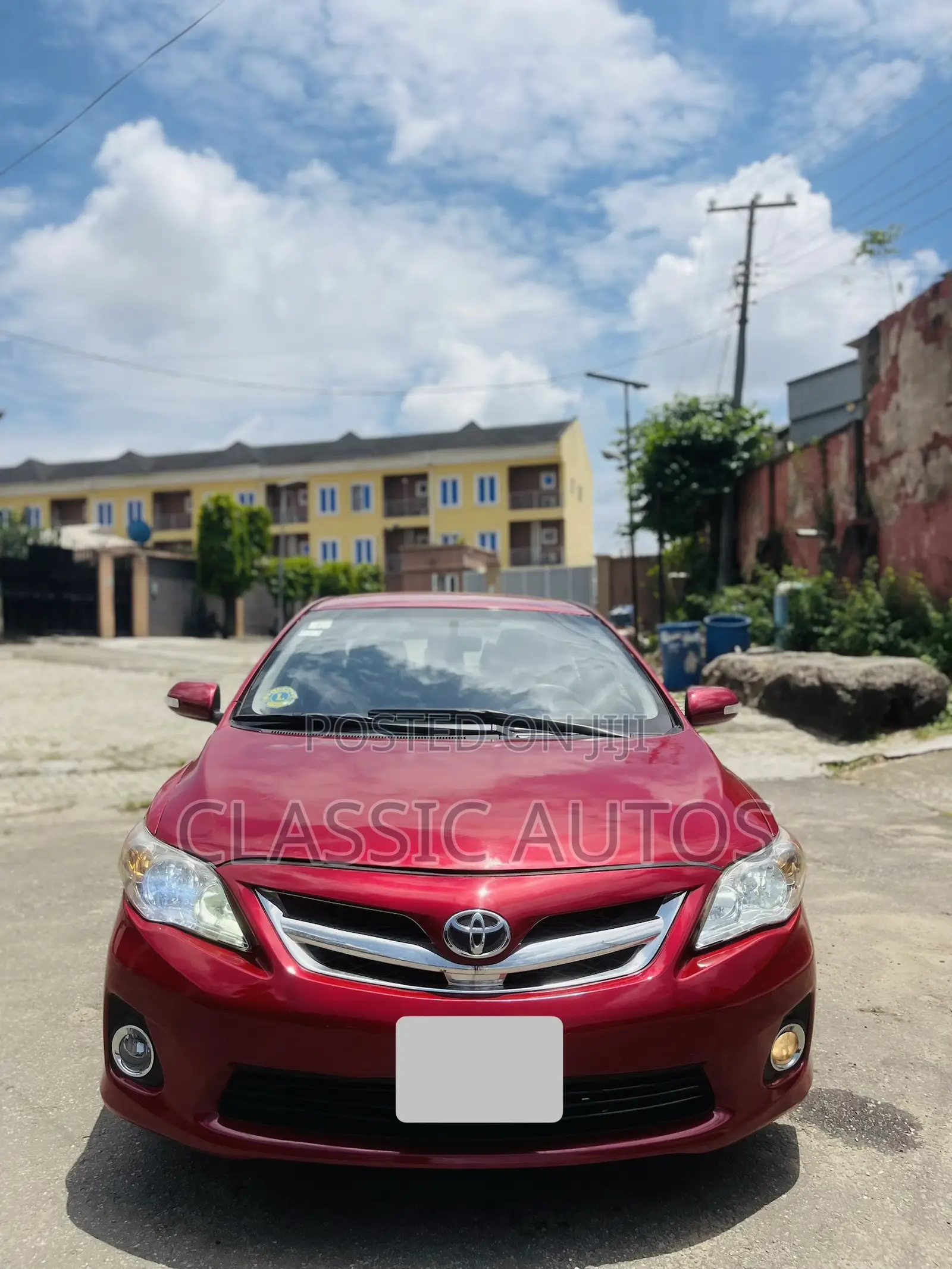 Toyota Corolla 2012 Red