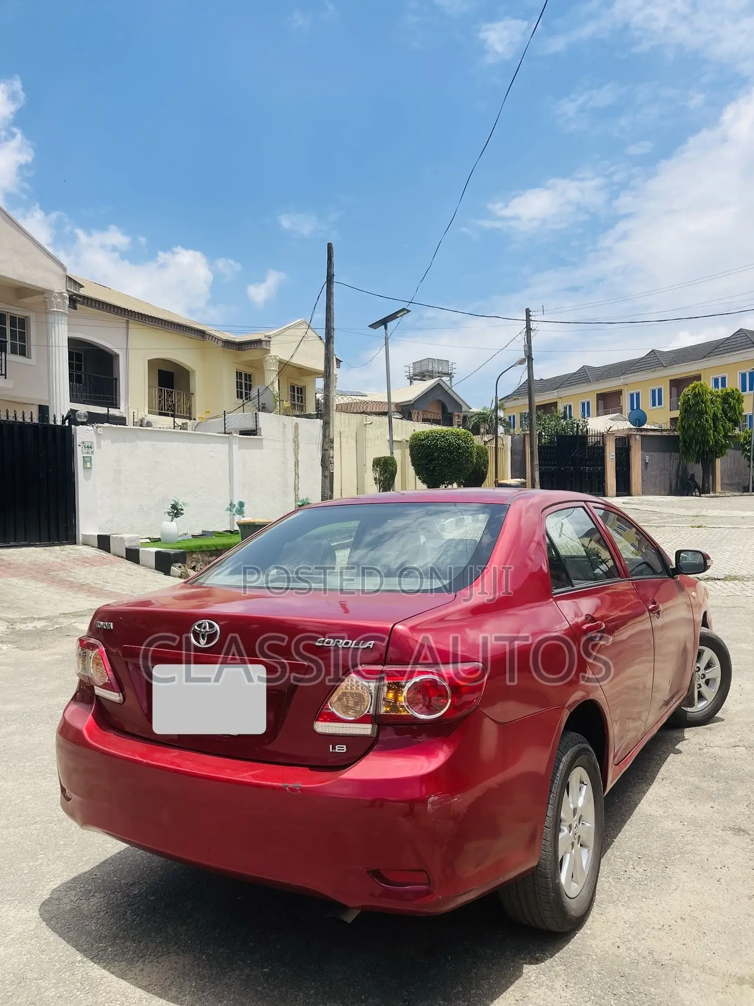 Toyota Corolla 2012 Red