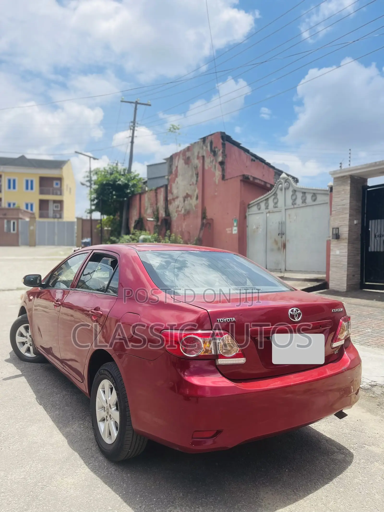 Toyota Corolla 2012 Red