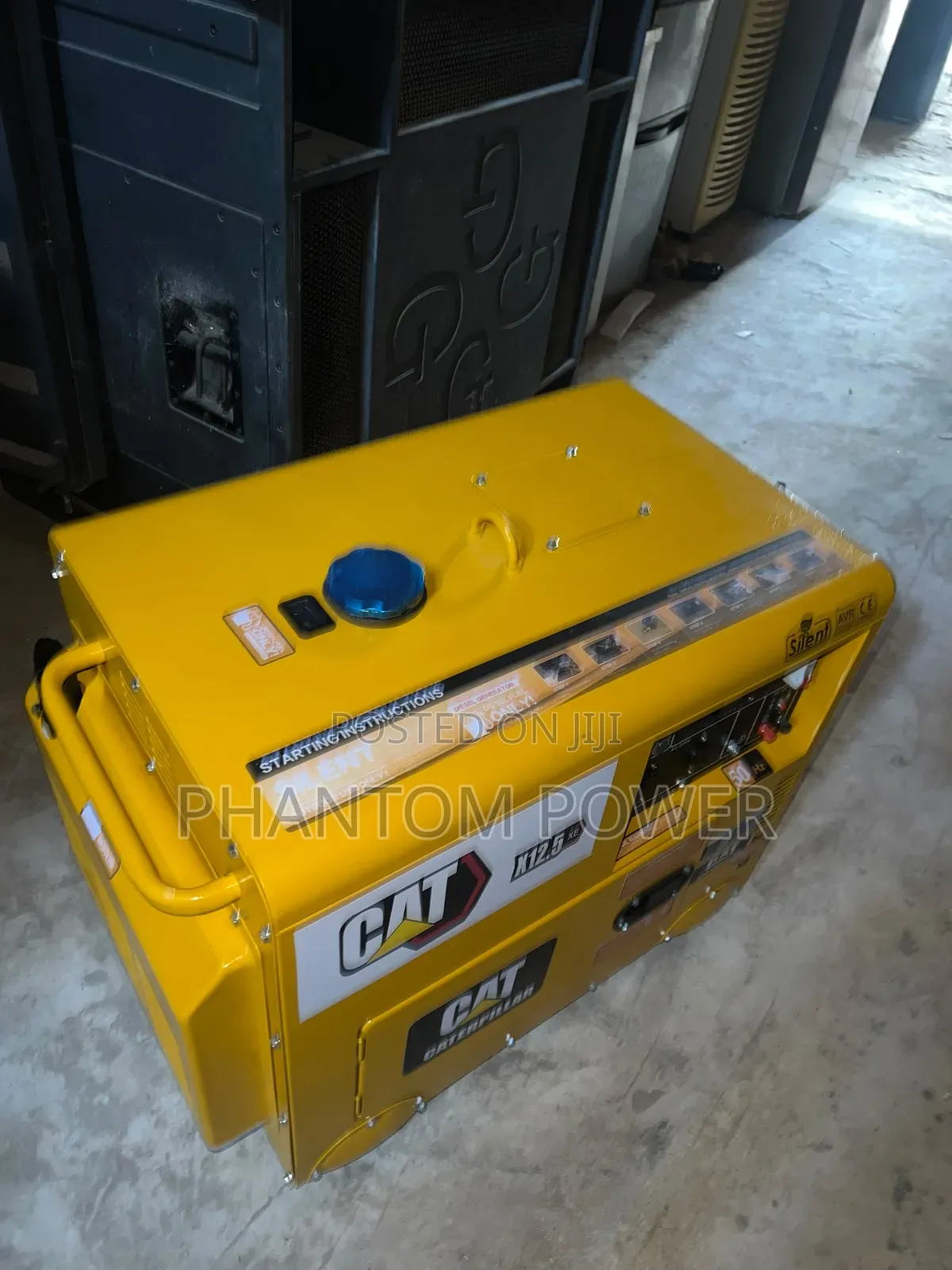 12kva CAT Diesel Soundproof Generator With 1 Year Warranty [Copper]