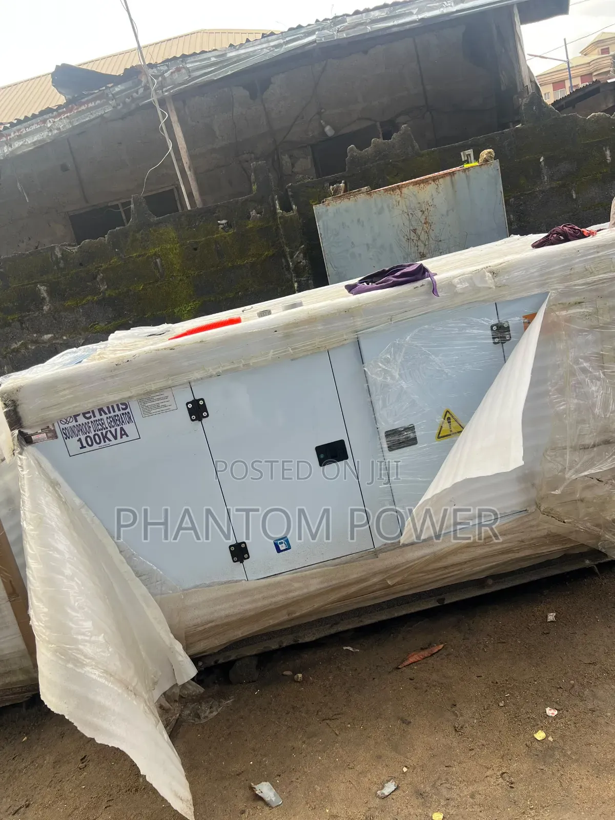100kva Perkins England Diesel Soundproof Generator {2 Years Warranty}•