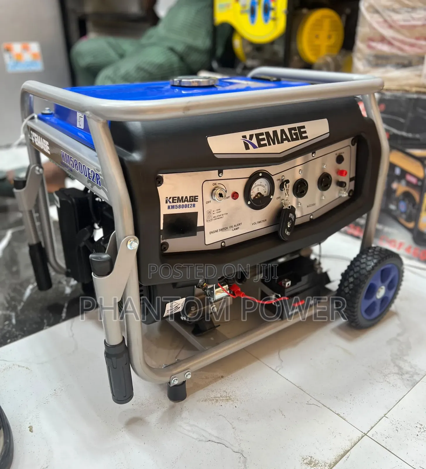 Kemage KM5800E2R 4.5kva Remote Start Petrol Generator for Home Use <