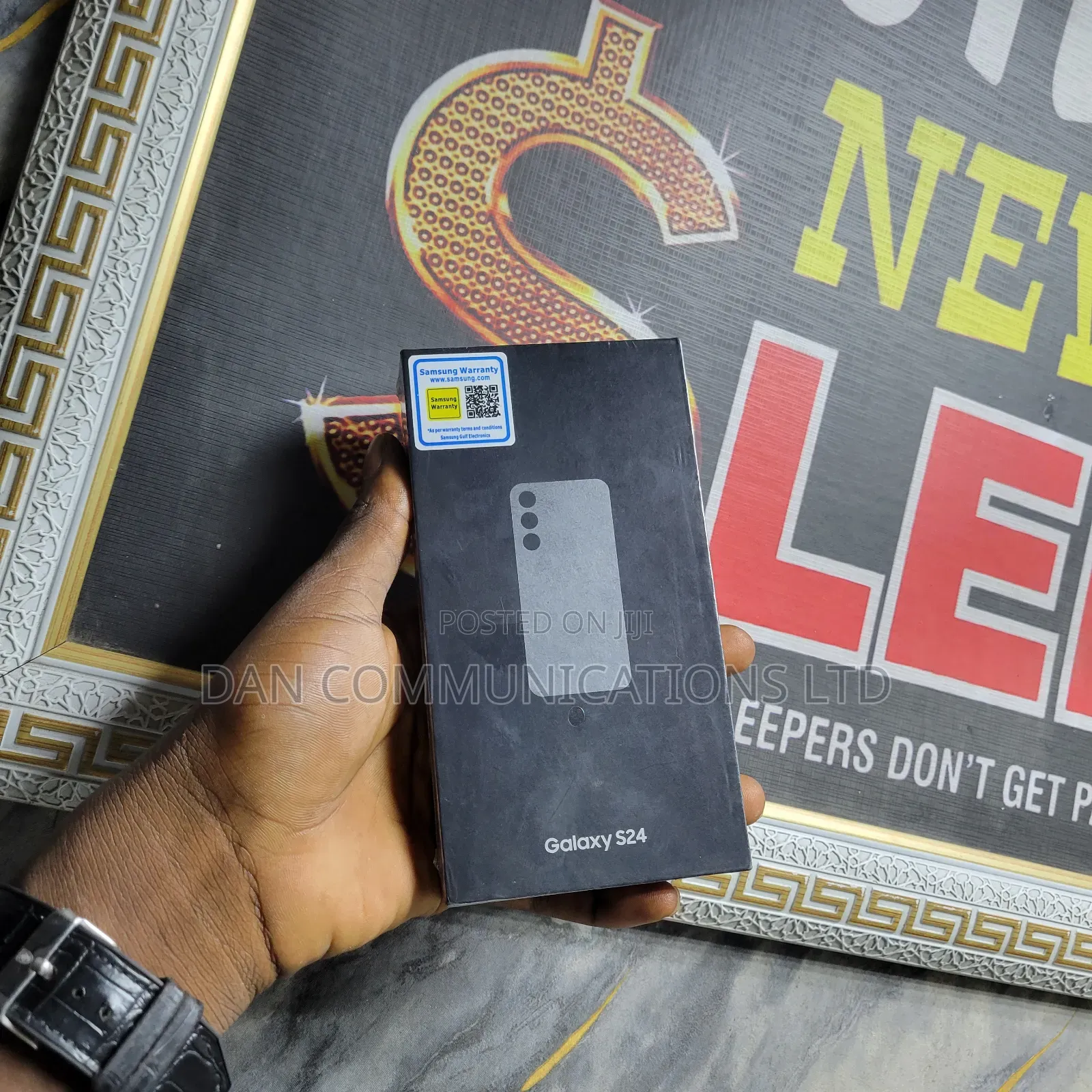 New Samsung Galaxy S24 256 GB Black