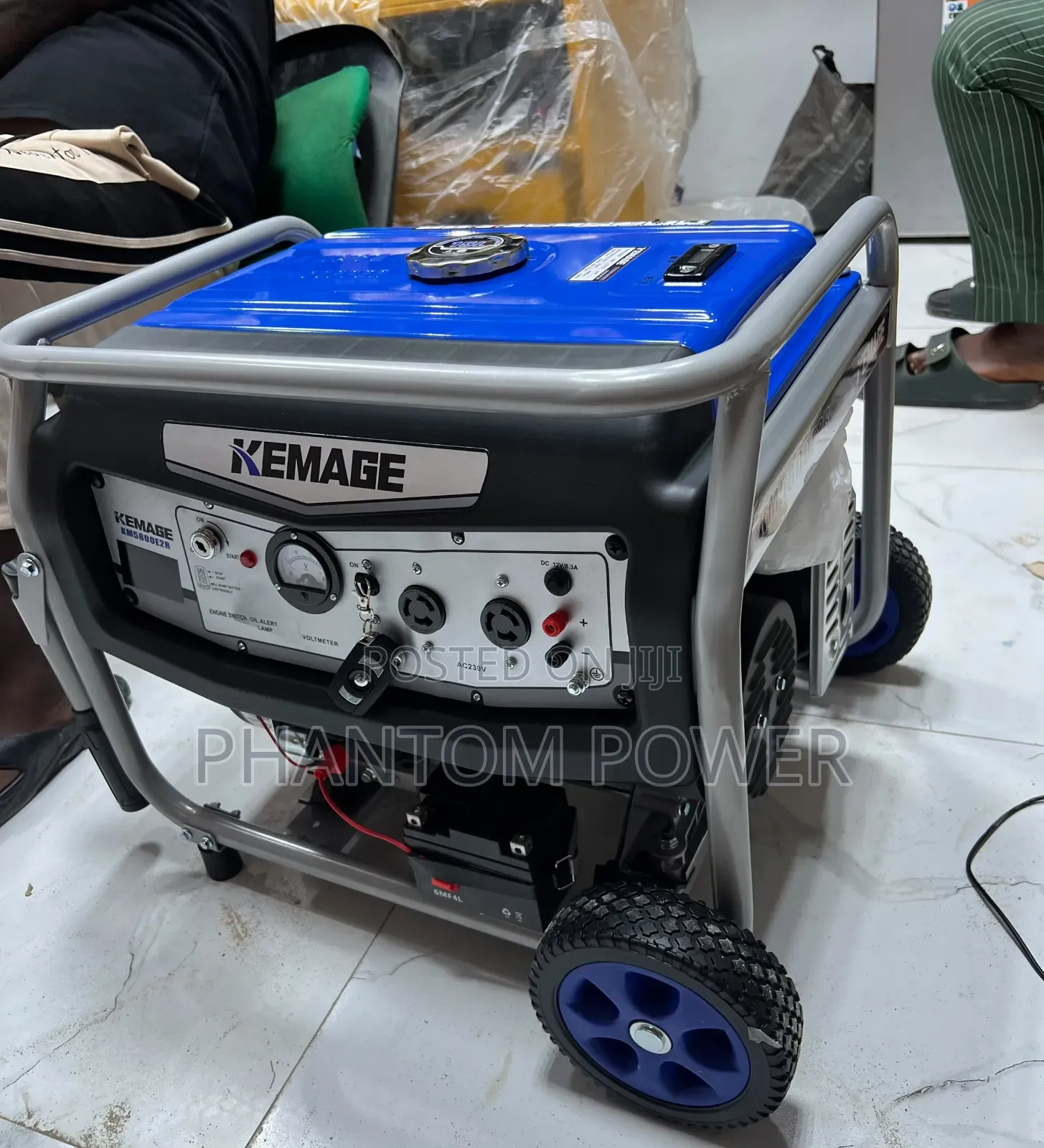 Kemage KM5800E2R 5kva Remote Start Petrol Generator [Can Power AC] ||