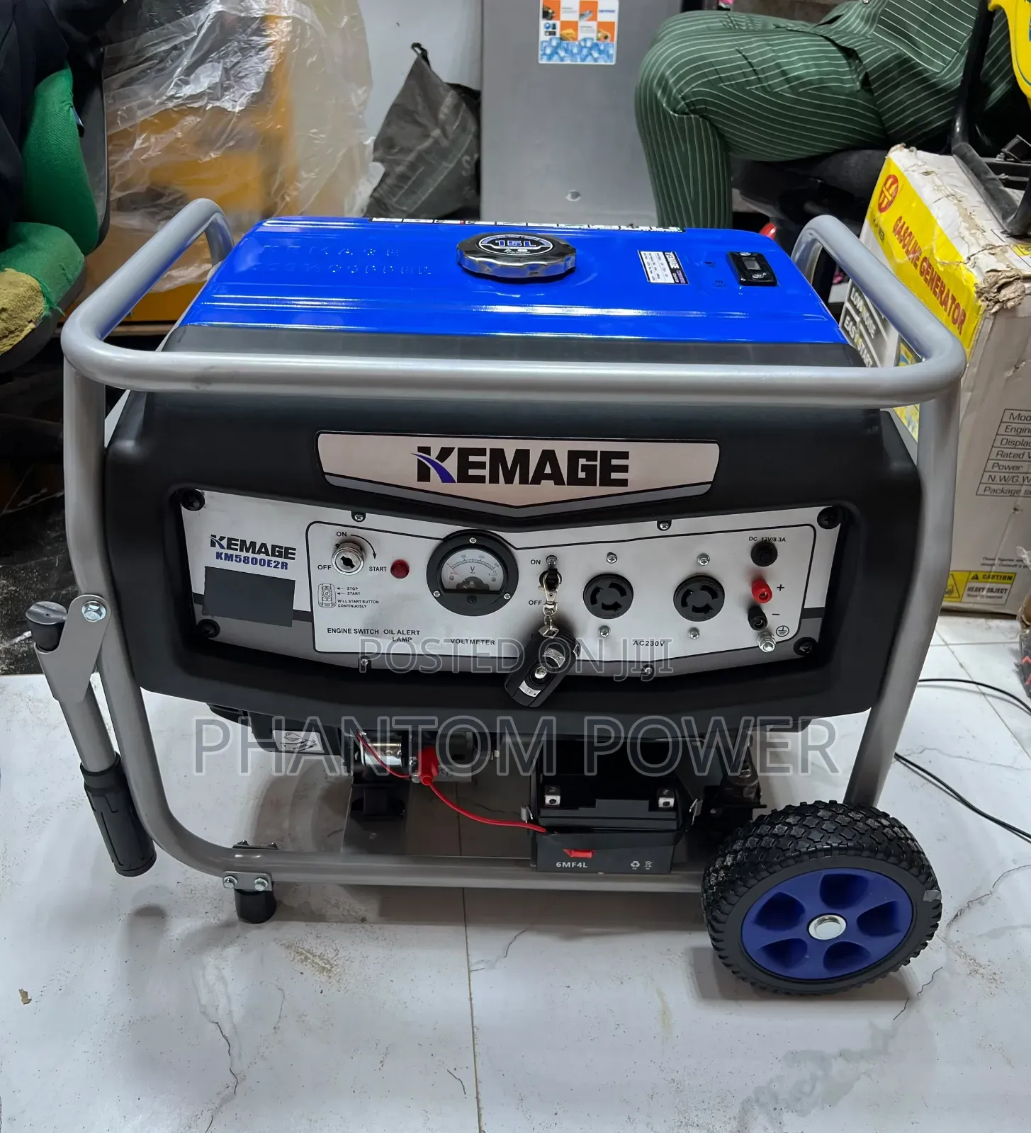 Kemage KM5800E2R 5kva Remote Start Petrol Generator [Can Power AC] ||