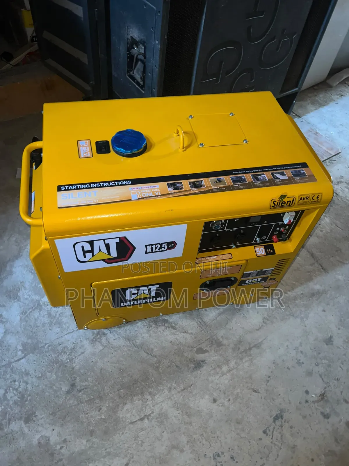 CAT 12.5kva Super Strong Diesel Soundproof Generator |1 Year Warranty|