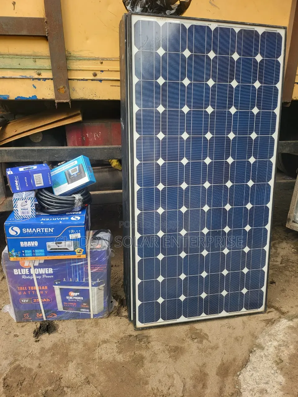 1.6kVA 12V Inverter + 250Ah 12V Tubular Battery
