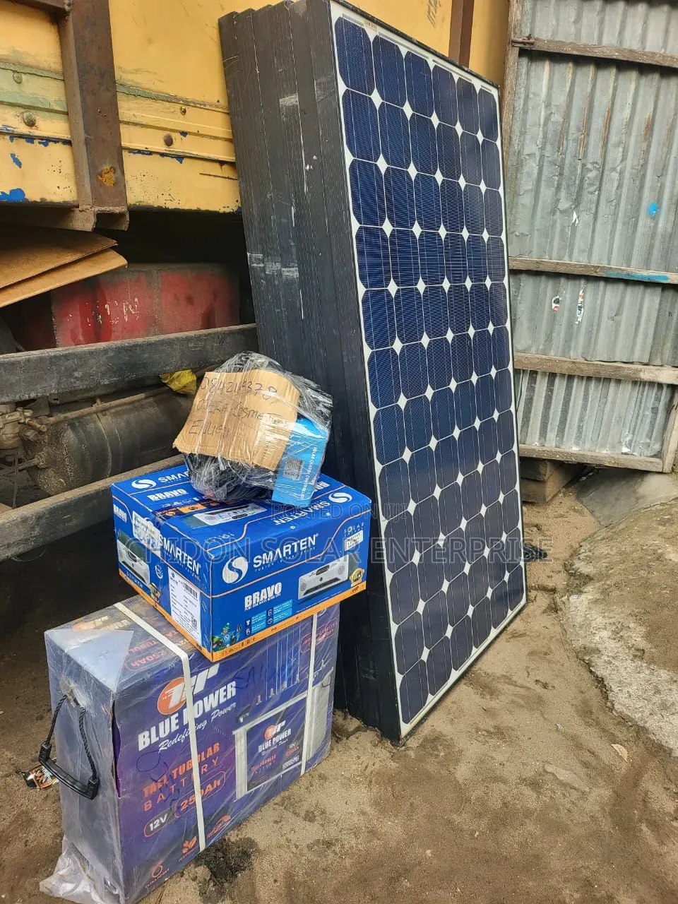 1.6kVA 12V Inverter + 250Ah 12V Tubular Battery