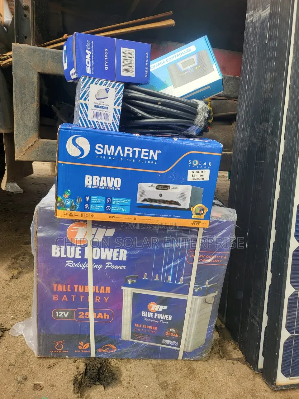 1.6kVA 12V Inverter + 250Ah 12V Tubular Battery