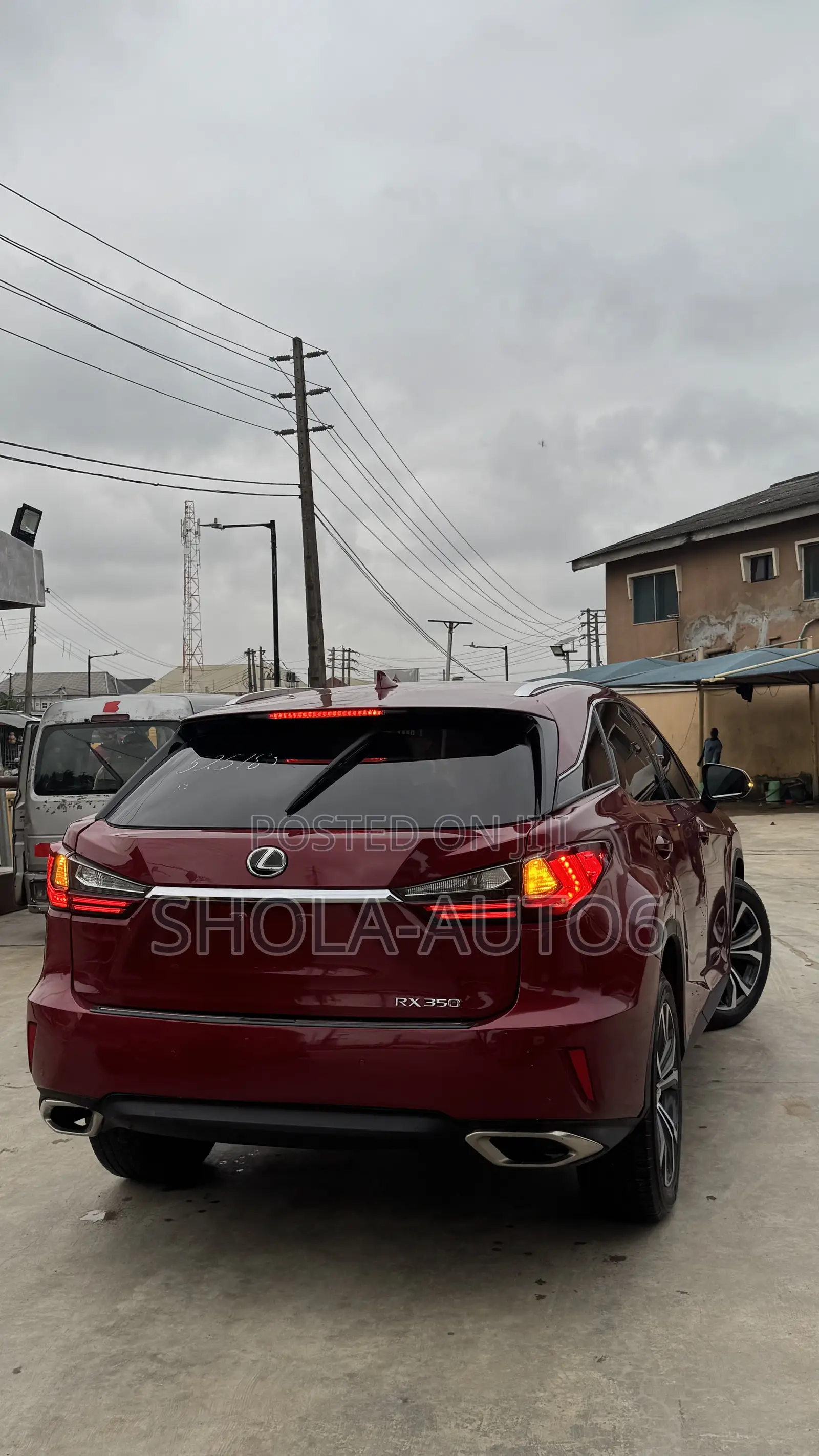 Lexus RX 350 AWD 2018 Red