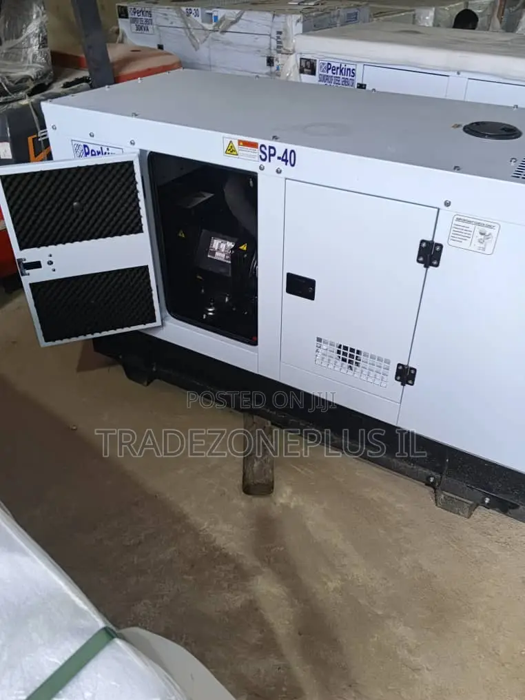 New Perkins 40KVA Soundproof Power Generator