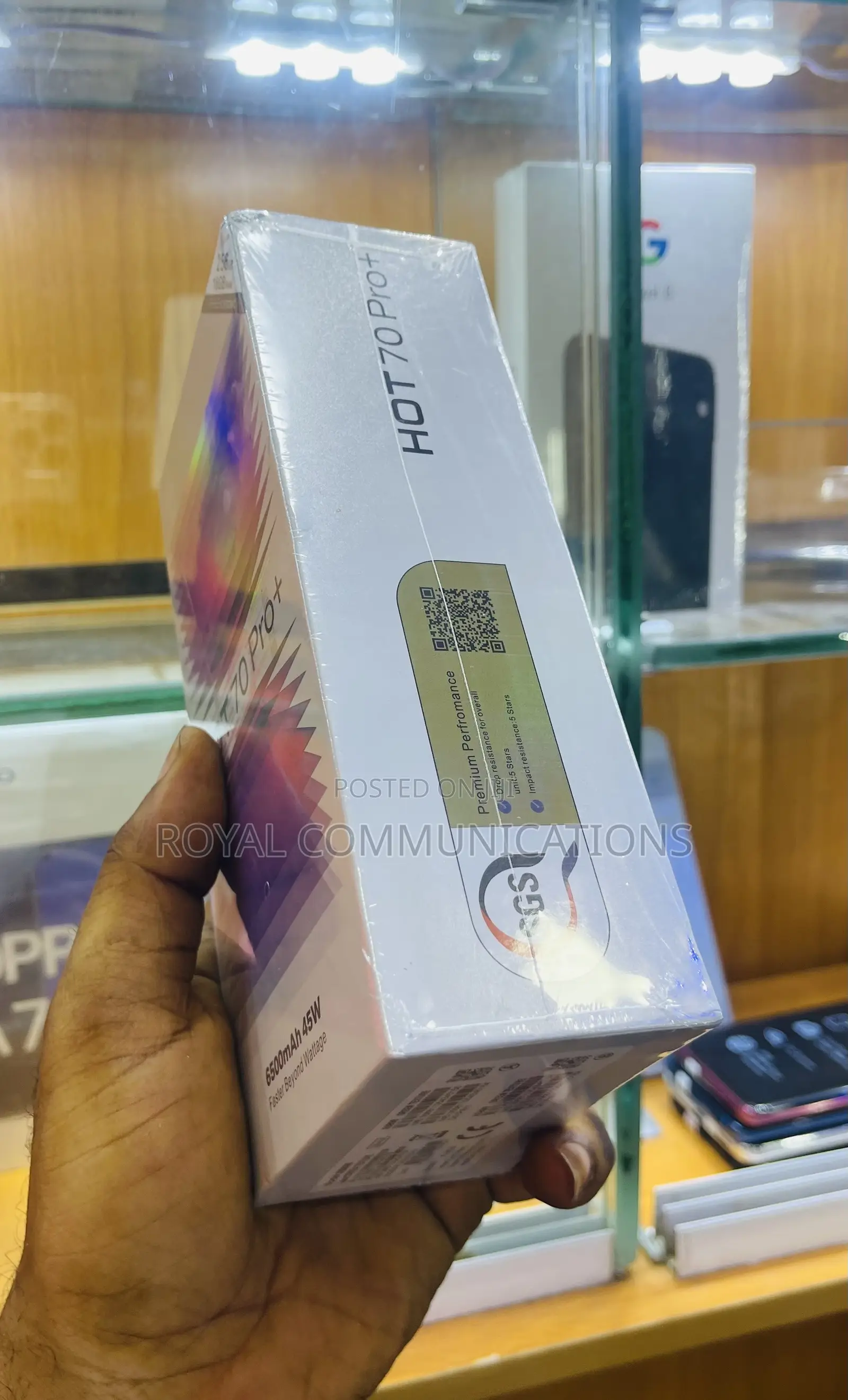 New Infinix Hot 70 Pro 256 GB