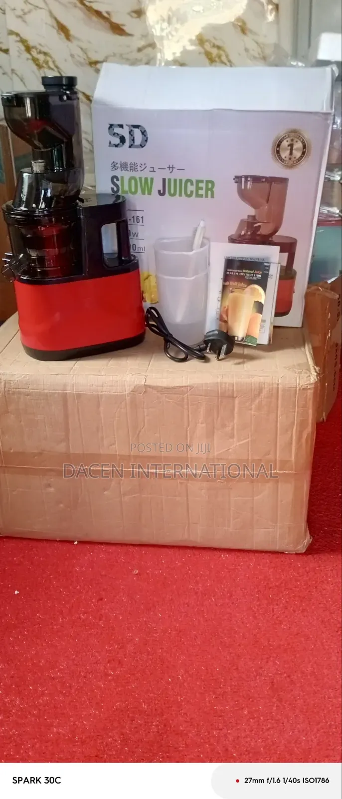 Domestic Slow Masticating Juice Extractor Blender