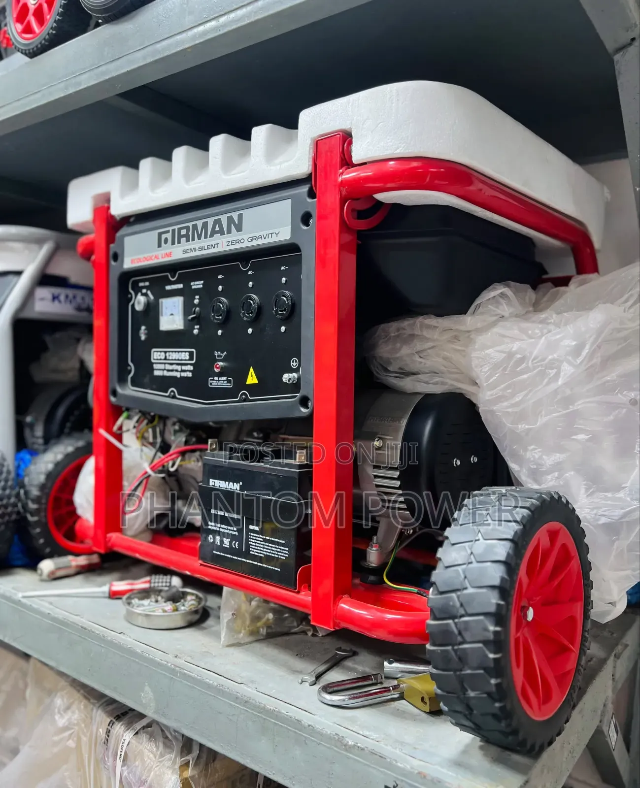 100% Copper Firman EC012990ES 10kva Capacity With Key Petrol Generator