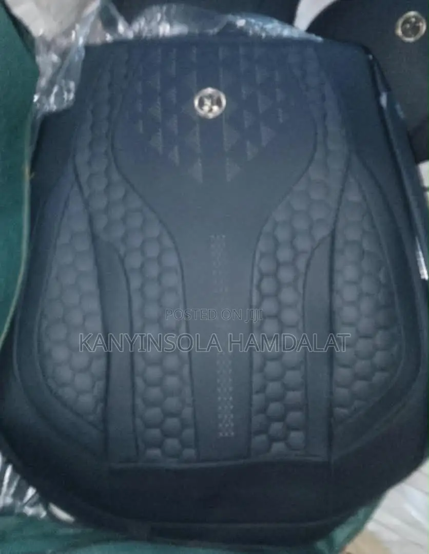 Black Luxury Full Seat Cover