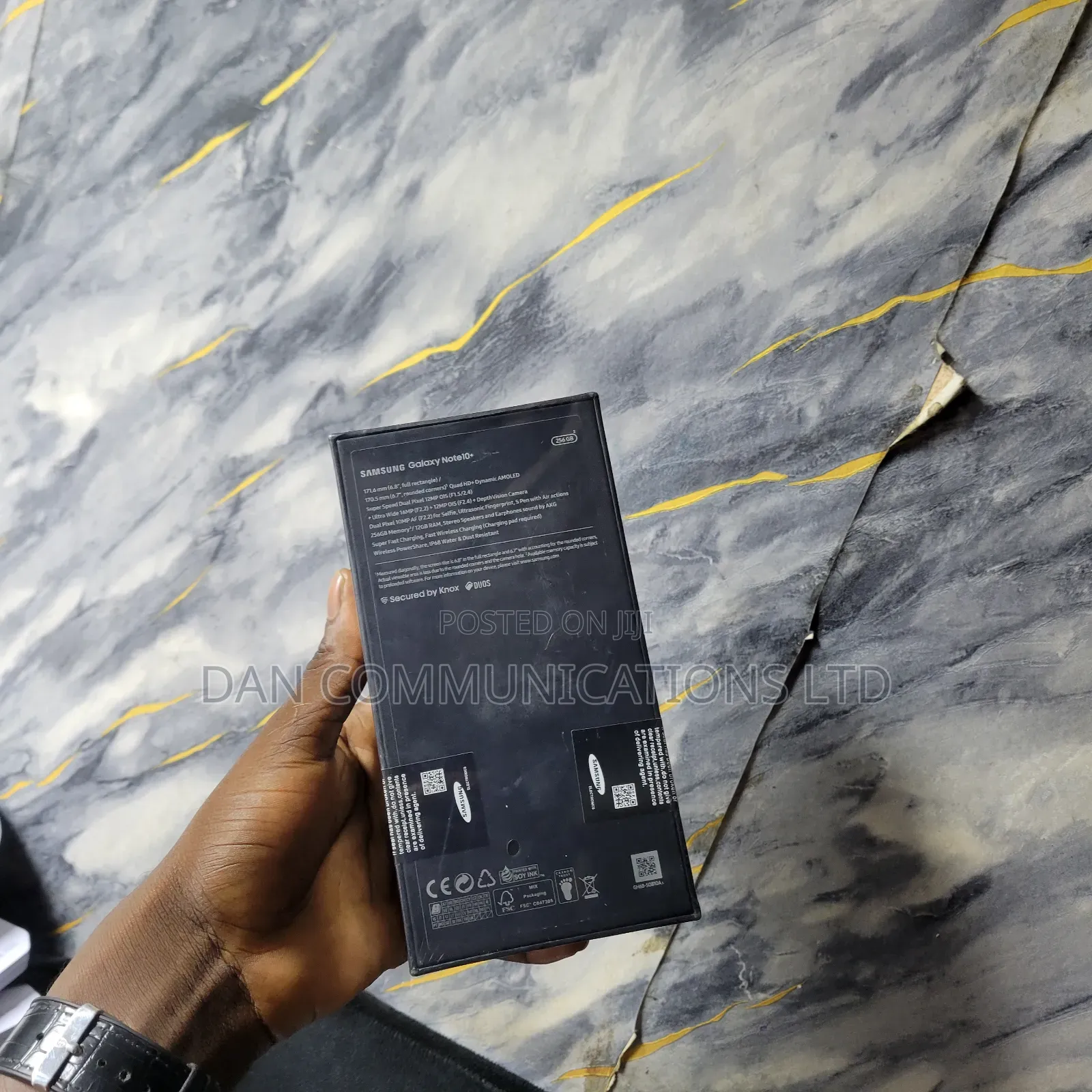 New Samsung Galaxy Note 10 Plus 512 GB Black