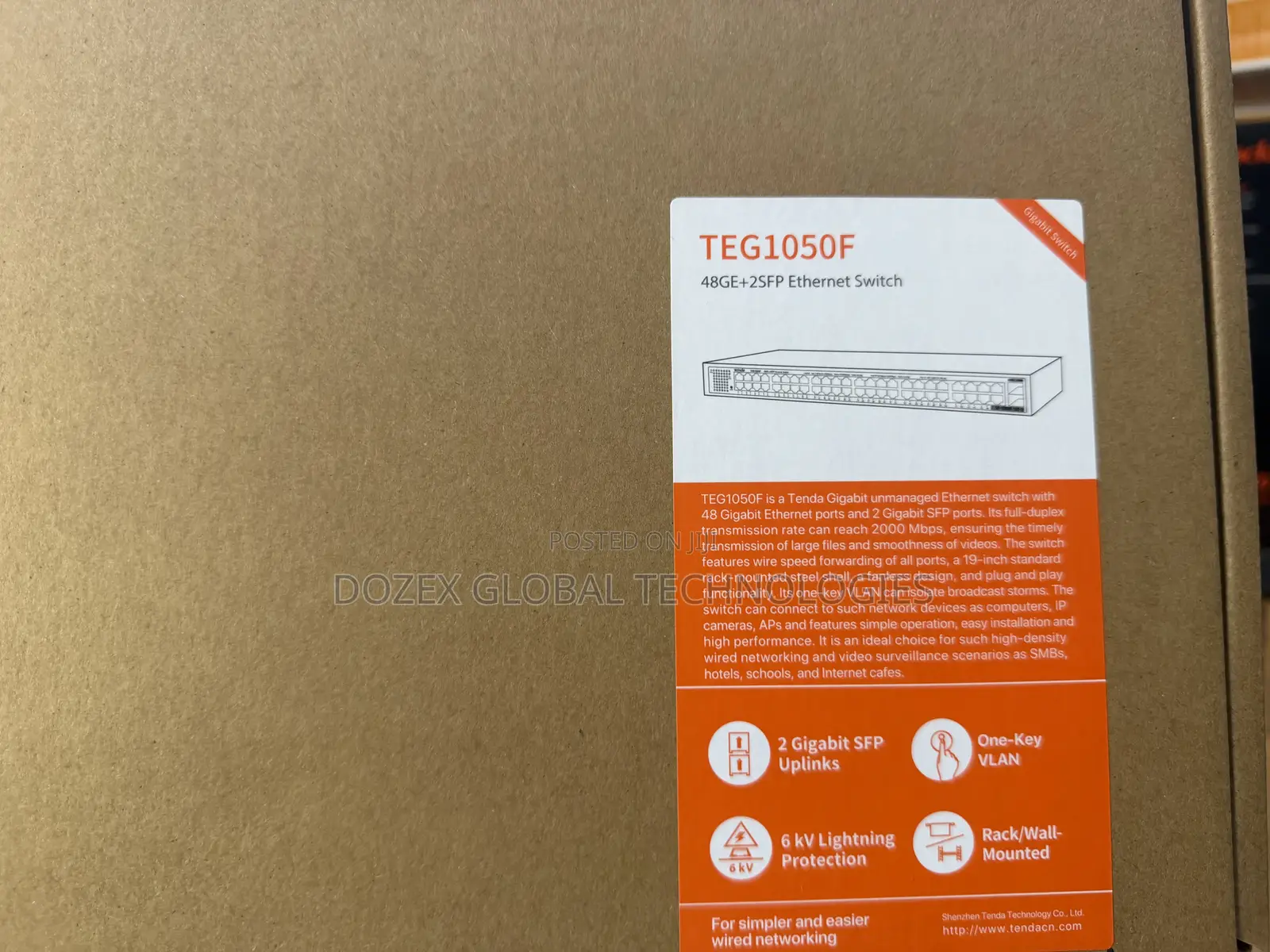 48 Ports Gigabits Network Switch
