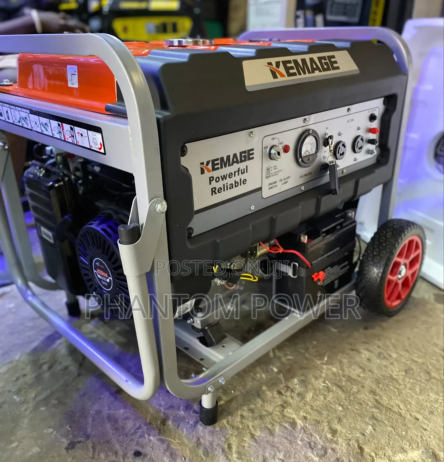 KM11000E2R Kemage 10kva M Series Petrol Generator [Strong Reliable]