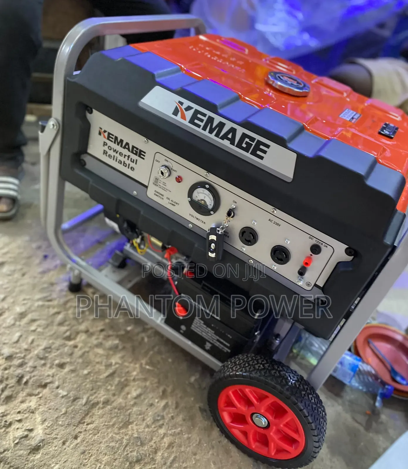 KM11000E2R Kemage 10kva M Series Petrol Generator [Strong Reliable]