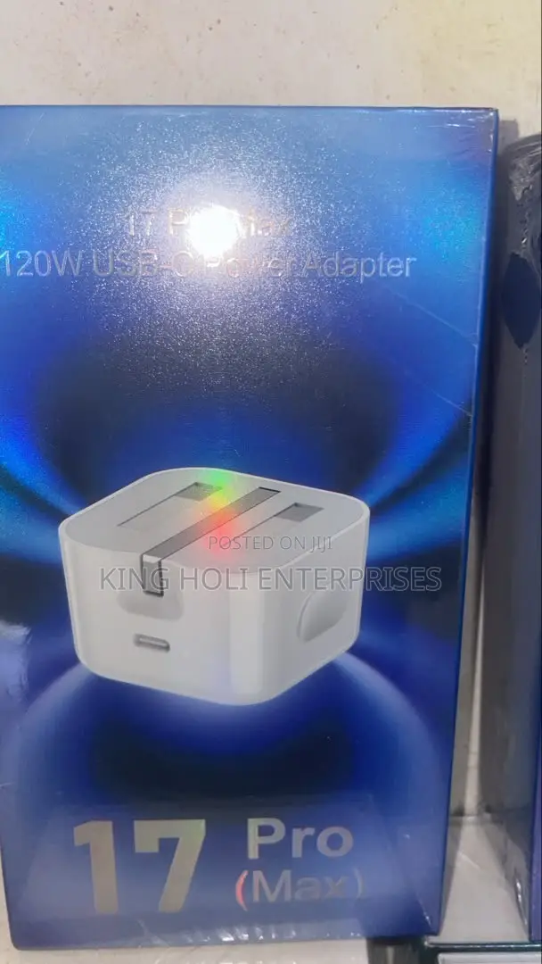 120W USB-C Fast Charger Power Adapter – I7 Pro Max