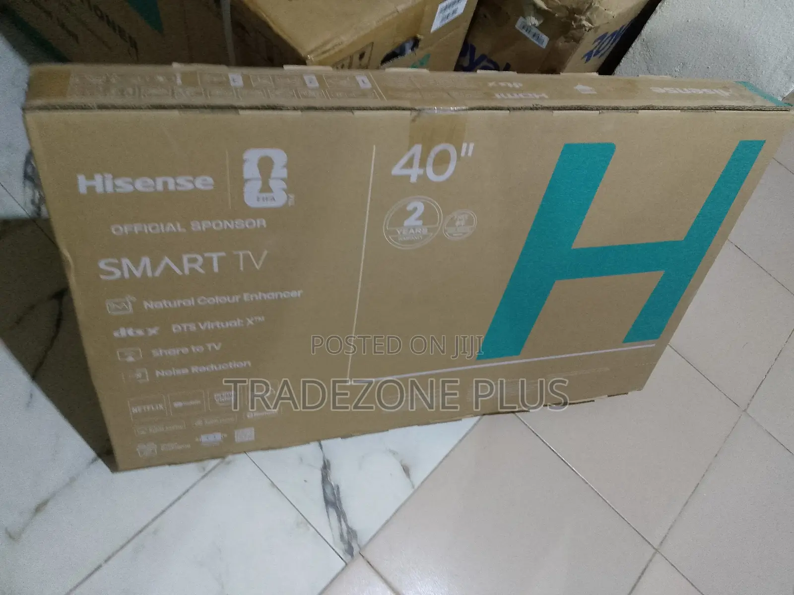 Hisense 40-Inch A4S Smart TV – Stylish Functional